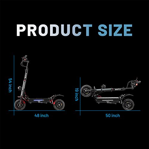 M YUME SCOOTER Y11PRO Electric Scooter 31.5AH Battery 60V 6000W Dual Motors up to 50 MPH